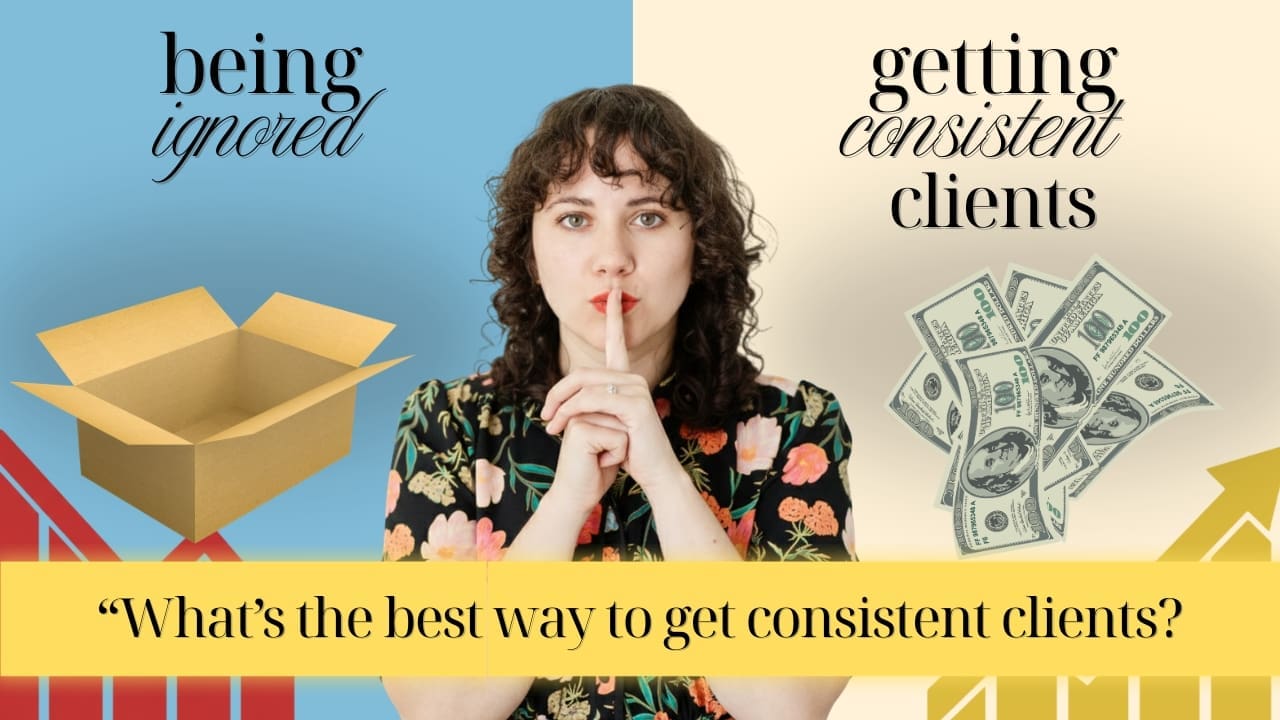 best way to get consistent clients with photo of Jaime Coast